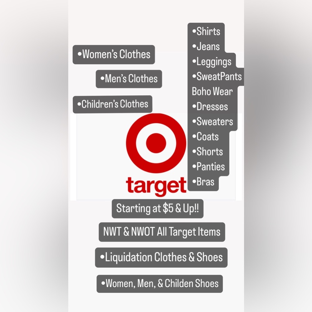 Target Liquidation Live Shows Notifications & Updates - Picture 1 of 1